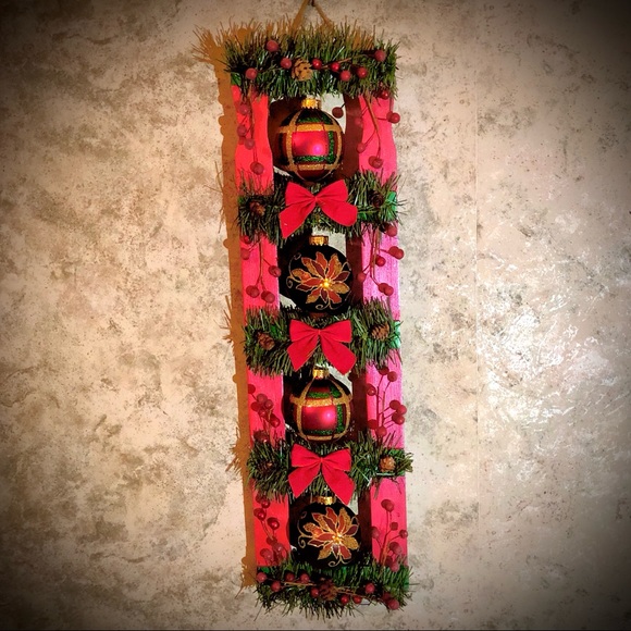 Other - Homemade Hanging Christmas Ornaments Wall Decor